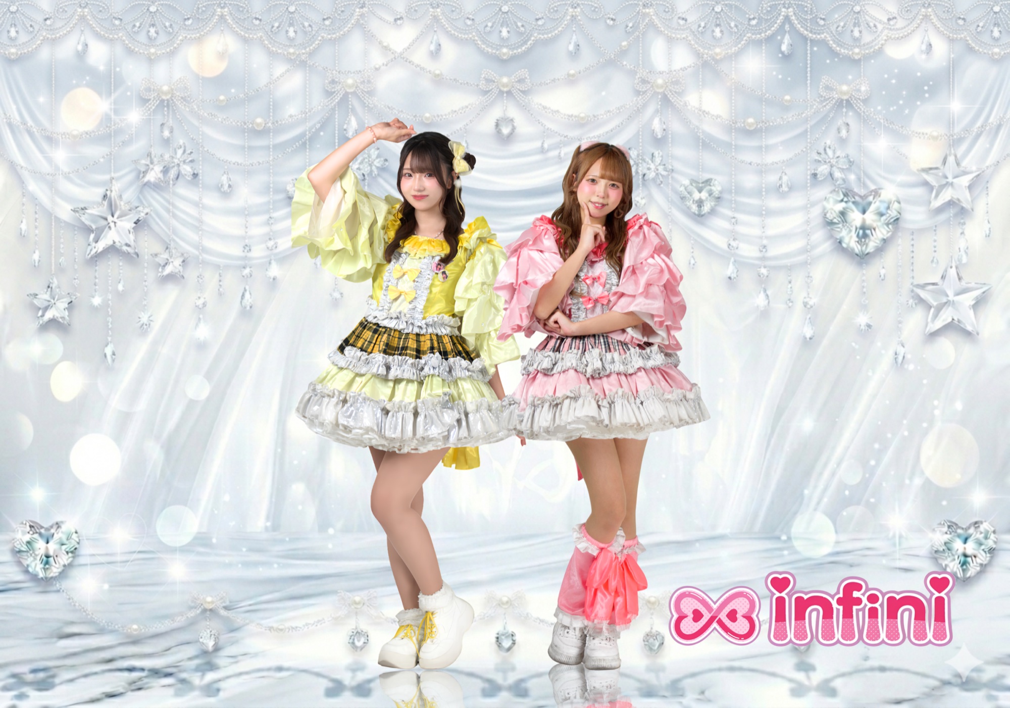 infiniの市川未帆と本田理乃